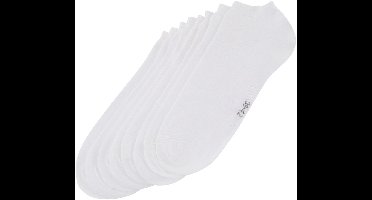 Tom Tailor - verpakking van 8 sneakersokken - Maat 39-42 - white