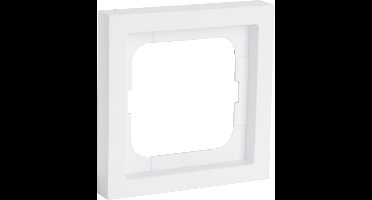 Busch-Jaeger Future linear afdekraam - inbouw - 1-voudig - verticaal/horizontaal - mat wit