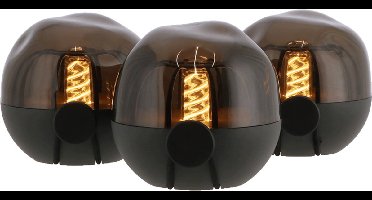 Cosi Cosisfera Set van 3 - Sfeerverlichting oor binnen én buiten - 8 uur brandtijd - Zowel op te hangen als neer te zetten
