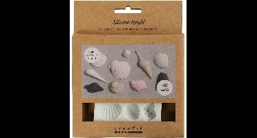 Creativ Company siliconen gietvorm schelpen voor knutselen en decoratie.