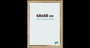 Your Decoration - Fotolijst 48x68 cm - MDF - Goud Antiek - Lazio