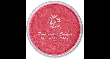 Aqua schmink metallic rood