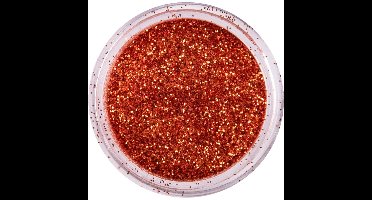 biogradeble PXP Glitter Poeder Copper Orange 2,5gr - Feestjecreatief