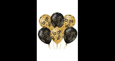 Classy party balloons - 40 jaar