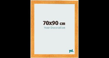 Your Decoration - Fotolijst 70x90 cm - MDF - Oranje - Pisa