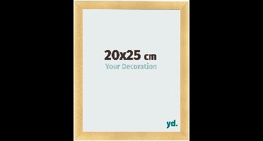 Your Decoration - Fotolijst 20x25 cm - MDF - Goud Mat - Pisa