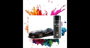 CROP Metallic Zwart spuitbus 400ml - Professional Spray