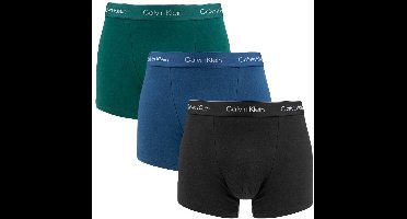 Calvin Klein 3 Pack Relaxed Dart Trunks - Icon Cotton Stretch