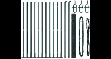 vidaXL - Hekpaal. - Groen