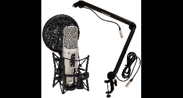 RØDE NT2‑A Grootmembraan Condensatormicrofoon – Met Broadcast Arm