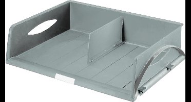 Brievenbak Leitz Sorty Jumbo A3 dwars grijs | 6 stuks
