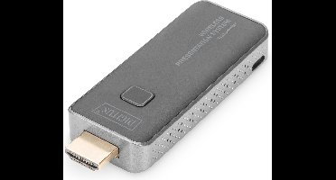 Digitus DS-55320 audio/video extender AV-zender Zwart