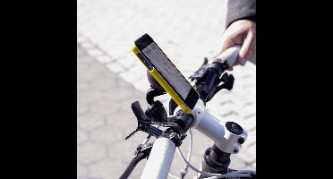 Kikkerland Universele smartphonehouder - Telefoonhouder voor op de fiets - Te gebruiken voor navigatie