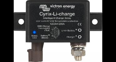 Victron Energy Cyrix-li-charge 12/24v-relais 230a Transparant