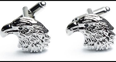 Manchetknopen - Vogel Arend Vogelhoofd Hoog Detail