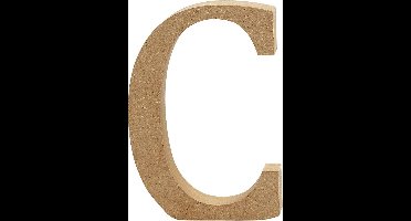 Creative Letter C Mdf 13 Cm