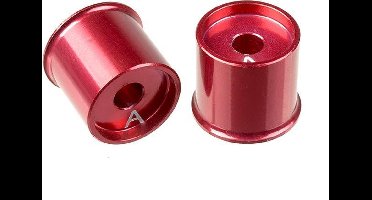 Team Corally - Alum. Lower Arm Cap SSX-10 - A - 0mm - 2 pcs