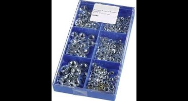 804436 Assortiment moeren, U-schijven, veerringen Inhoud 400 stuk(s)