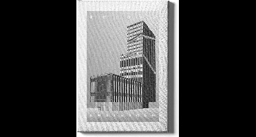 Walljar - Zuidas - Muurdecoratie - Poster