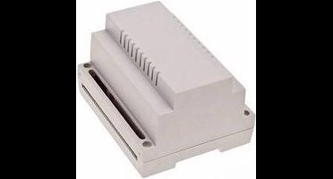 TRU COMPONENTS TC-7910724 DIN-rail-behuizing 107 x 89 x 66 ABS-V0 Grijs 1 stuk(s)