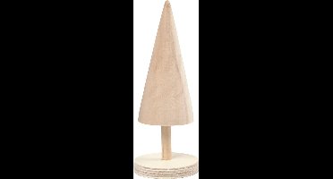 Kerstboom, H: 15,5 cm, d 5 cm, 1stuk/ 1 stuk