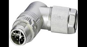Phoenix Contact 1417443 VS-08-M12MR-10G-P SCO Ethernet Plug, right angle Silver