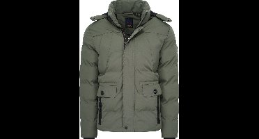 Mario Russo Ranger Jacket - Jas Heren - Winterjas Heren - Waterafstotend - Winddicht - Groen - M