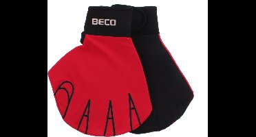 Beco Open Aquahandschoenen Soft - Rood - Maat M