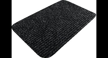 Deurmat voor buiten en binnen - Antraciet - 100 x 300 cm