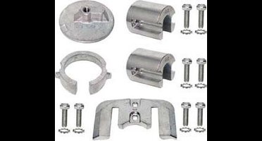 Tecnoseal Aluminium anode pack Volvo 290 dual prop