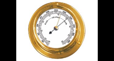 Talamex Scheepsklok / Baro/ Hygro meter Model: Barometer messing