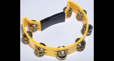 Fame Hand Tambourine Yellow - Tamboerijn