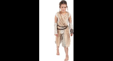 Star Wars VII Rey Deluxe - Kostuum Kind - Maat 128/140 - Carnavalskleding