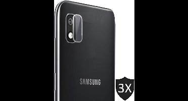 Camera Screenprotector geschikt voor Samsung A10 - 3x Screen Protector Glas