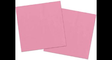 Folat - Baby Roze Servetten - 33 x 33 cm (20 stuks)