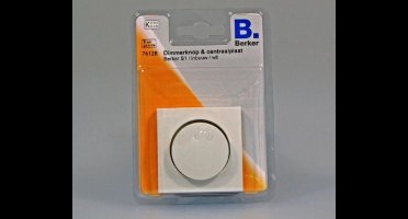 Berker Dimmerknop & Centraalplaat S1 - Wit
