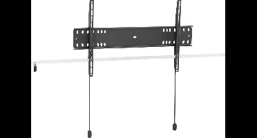 Vogels PFW 4700 Display 55-80 wandbeugel afsluitbaar vlak - Zwart