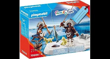 PLAYMOBIL Geschenkset 'Ijsvisser' - 70606