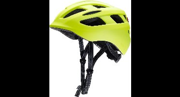 AGU Civick Fietshelm - Fluo Geel - L/XL - incl. Led licht