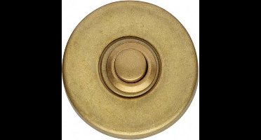 Intersteel Deurbel rond verdekt messing getrommeld