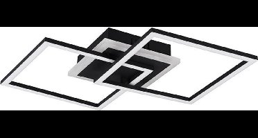 REALITY VENIDA Plafonniere - Zwart - incl.1x25W LED/3000Lm/3000K - IP20