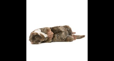 Hansa Liggende rustende Otter Knuffel