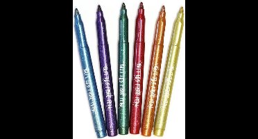 Haza Original Glitter Markers 6 Stuks