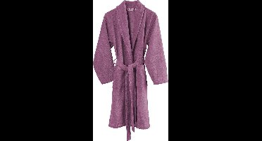 De Witte Lietaer Badjas Felicia Dames Katoen Paars Maat M