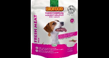 8x BF Petfood Vleesvoeding eend - Kip 7 x 90 gr
