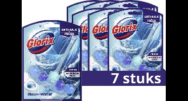 Glorix - WC blokjes - Ocean - 7 Stuks - Voordeelverpakking