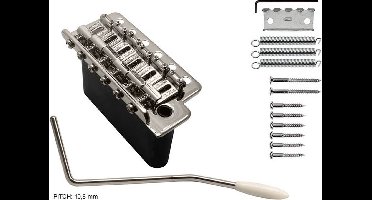 Wilkinson WV6S/N Tremolo Systeem met Nikkelafwerking