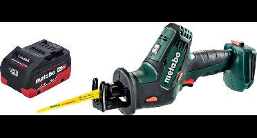 Metabo SSE 18 LTX Compact accu reciprozaag sabelszaag 18 V 13 mm + 1x LiHD accu 5,5 Ah - zonder oplader
