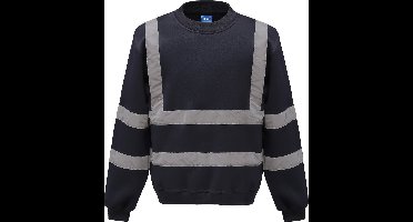 Yoko Signalisatie Sweatshirt YHVJ510 - Navy - 3XL