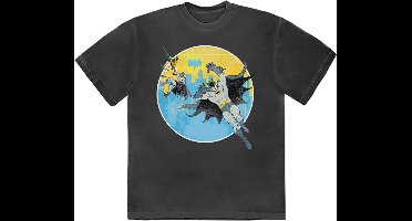 DC Comics Batman - Bat Leap Heren T-shirt - XL - Zwart